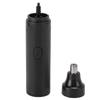 Electric Nose Hair Trimmer Rechargeable Portable Nose Hair Clipper for Men Women Home Travel Black