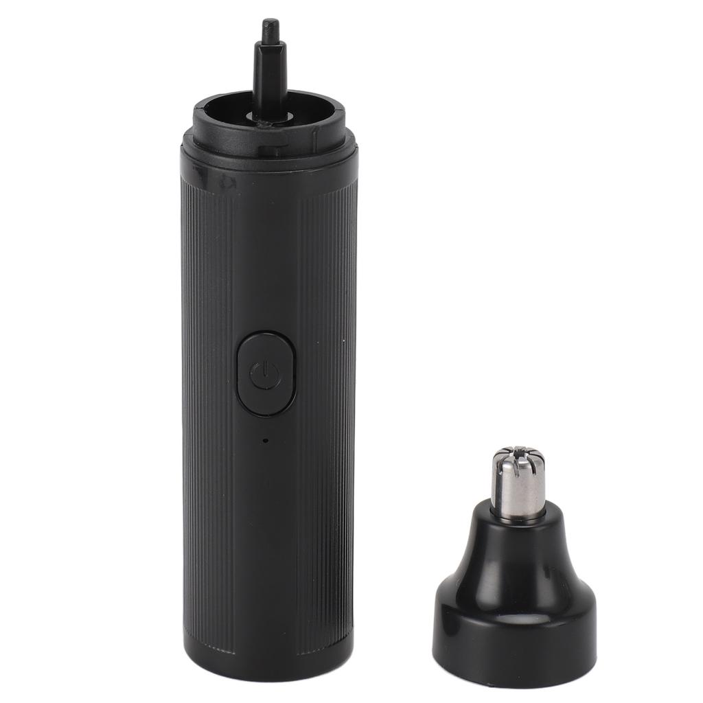 Electric Nose Hair Trimmer Rechargeable Portable Nose Hair Clipper for Men Women Home Travel Black