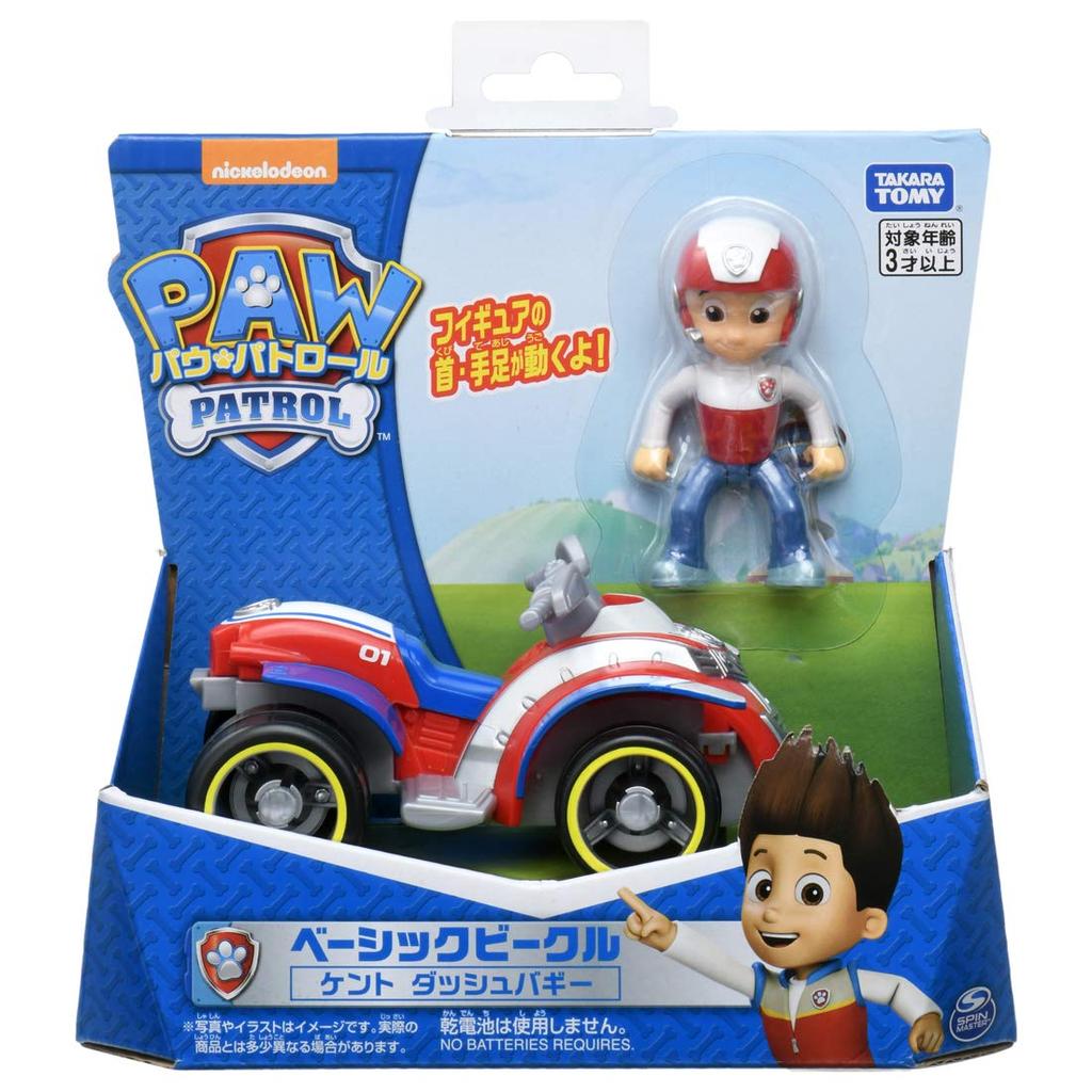 TAKARA TOMY Paw Patrol Basic Vehicle Kent Dash Buggy (with Figure)