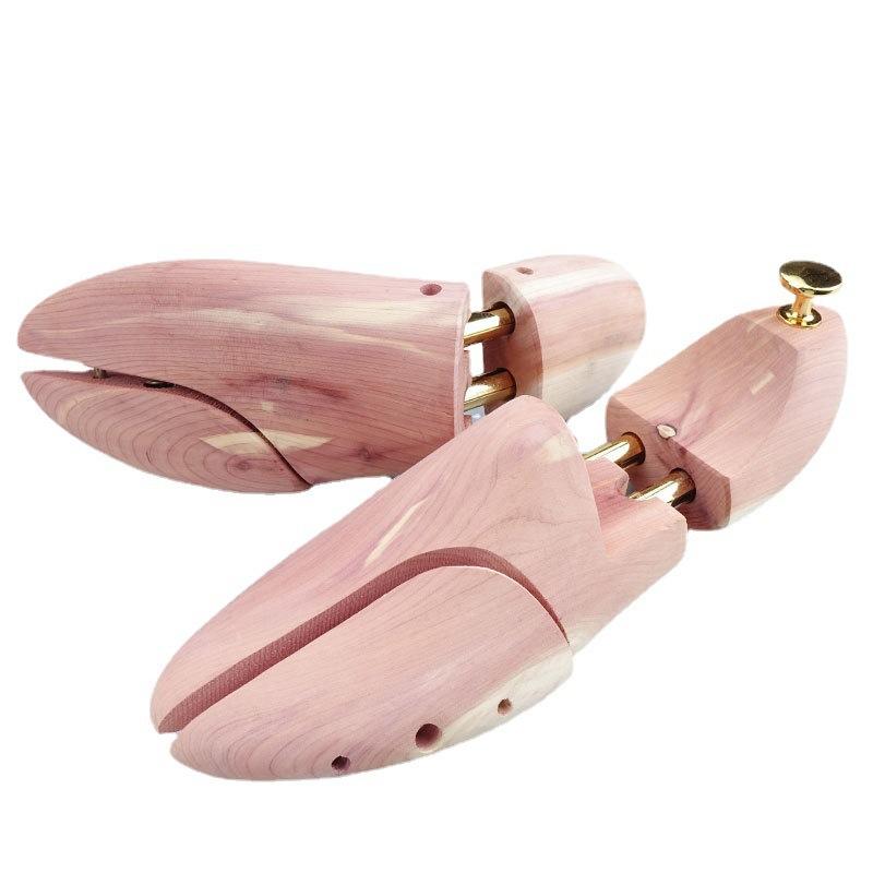 Hot-selling shoe last Solid wood shoe support Men's and women's shoe expander Shaping anti-wrinkle and odor removal Adjustable cedar wood shoe support