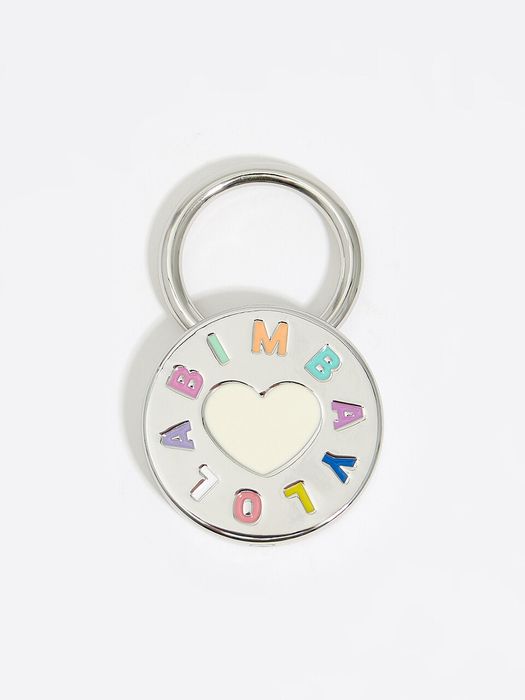 

BIMBA Y LOLA BIMBA Y LOLA BIMBA Y LOLA Gold Logo Heart Keyring B246AIZ014SIF Silver_FREE