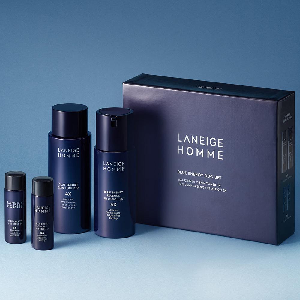 LANEIGE Homme Blue Energy Duo Set (Zahrnout 4 položky) (Pro. Muži)