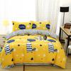 Warm Four-piece Set, Quilt Cover, Bed Linen, Bedding, Single Dormitory Three-piece Set
