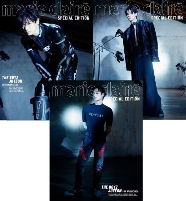 Marie Claire Korea 2025 AUGUST SPECIAL EDITION The Boyz Juyeon KPOP KFASHION