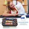 Dog Grooming Kit  Pet Grooming Scissors Set Professional Pet Trimmer Kit Stainless Steel Dog Cat Hair Care Cutting Scissors