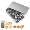 30 PCS Cookie Baking Tool Set Biscuit Moulds Cookie Cutter 10 Different Shapes