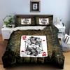 Playing Card Design. Bedding Duvet Cover Sets Duvet Covers Pillowcases Gifts (1 * Duvet Cover 2 * Pillowcases, Without Duvet Insert)