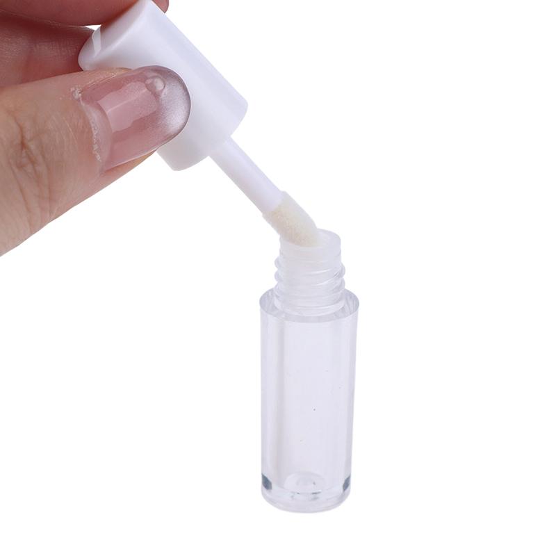 1/5 Pcs 1.2G Empty Lip Gloss Tube Diy Plastic Portable Liquid Lipstick Container Mini Lip Gloss Tube