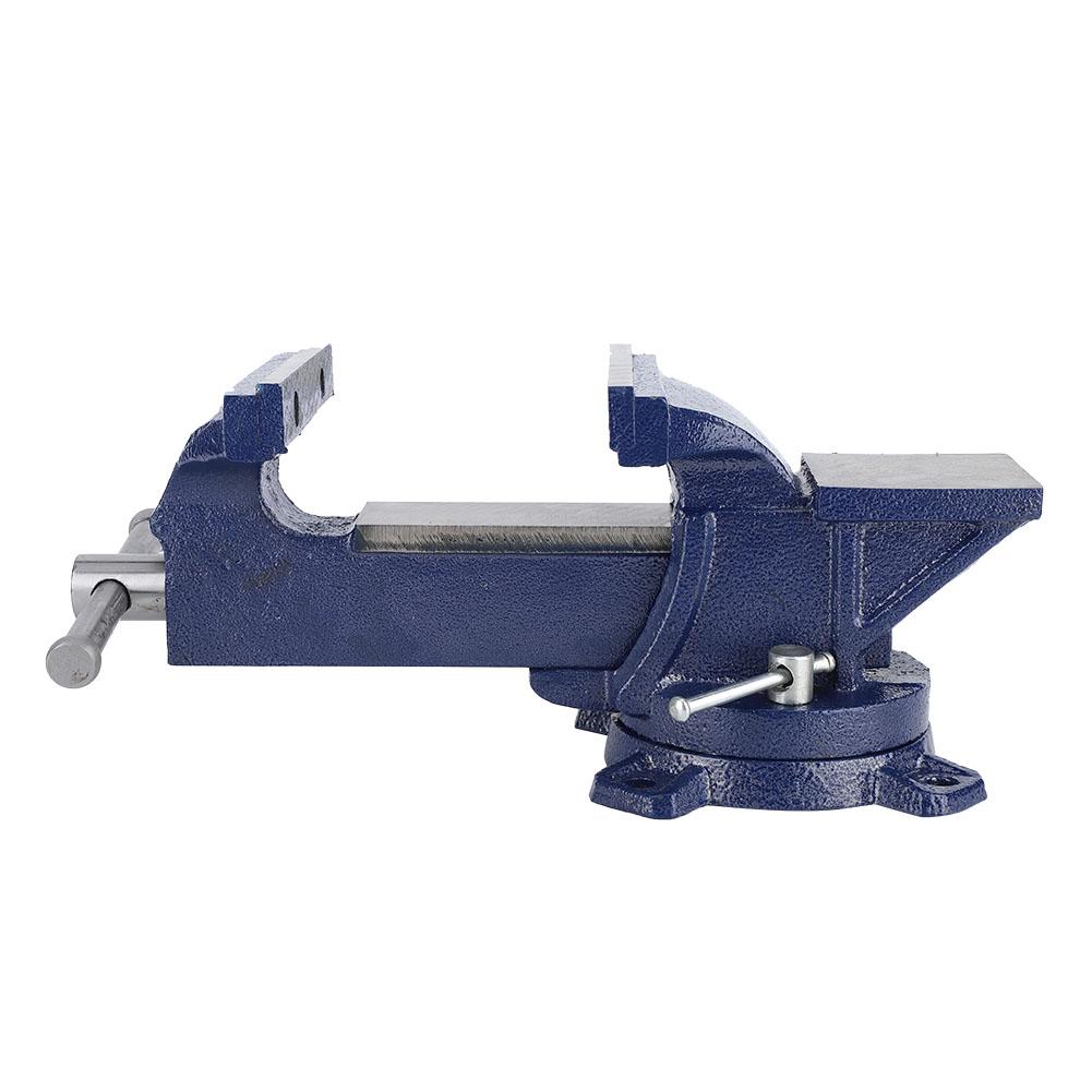 5  Bench Vise 360 Degrees  Swivel Base Heavy Duty Tabletop Clamp with Anvil