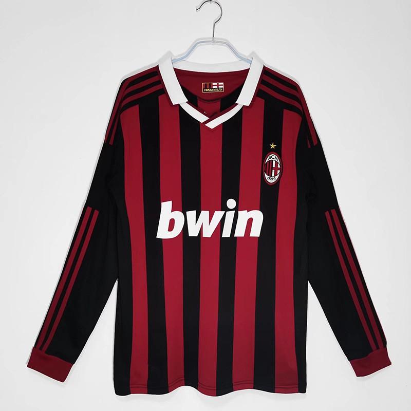 Vintage Long Sleeve Football Jersey AC Inter Milan Lazio Retro Soccer Shirt Fans