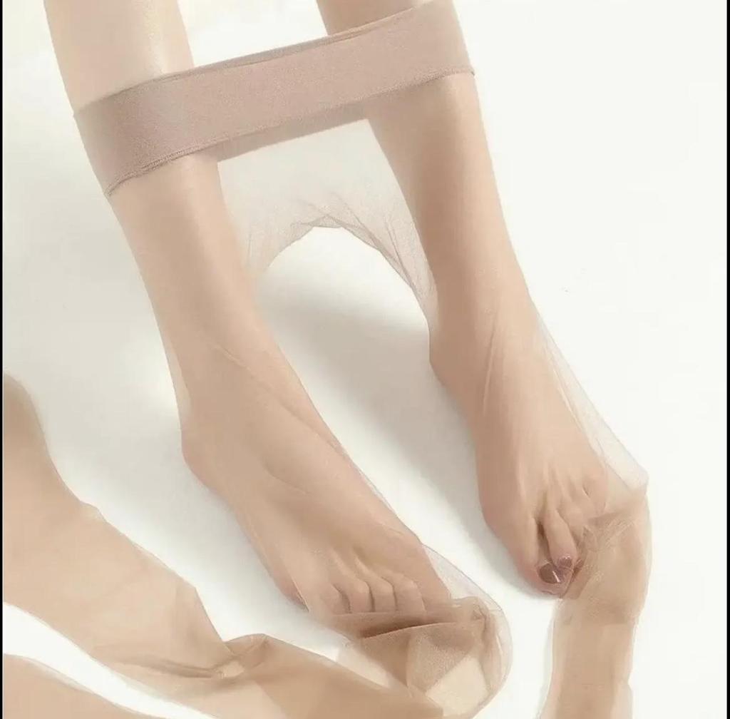 Collant Donna Opachi Invisibili a Vita Alta Ultra-Sottili 0D Color Correttivi Senza Cuciture
