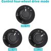 4WD Switch 4x4 E-Locker Override Control Switch Knob Compatible with 2009-2014 Ford F150 Replacement for AL3Z-14B166-BA AL3Z14B166BA 4 Wheel Drive