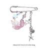 Fish Star Shells Pendant Brooch Exquisites Sweater Pin Fashion Coat Brooch Lapel Pin Brooch Clothing Pin Jewelry