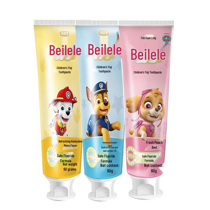 Leng Suan Ling Bei Le Le Paw Patrol Kinder Frucht Zahnpasta Set