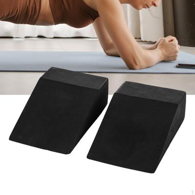 2x Squat Keil Block Kalb Bahre Rutschfeste Yoga Schaum Slant Board für Sport Fitness Workout