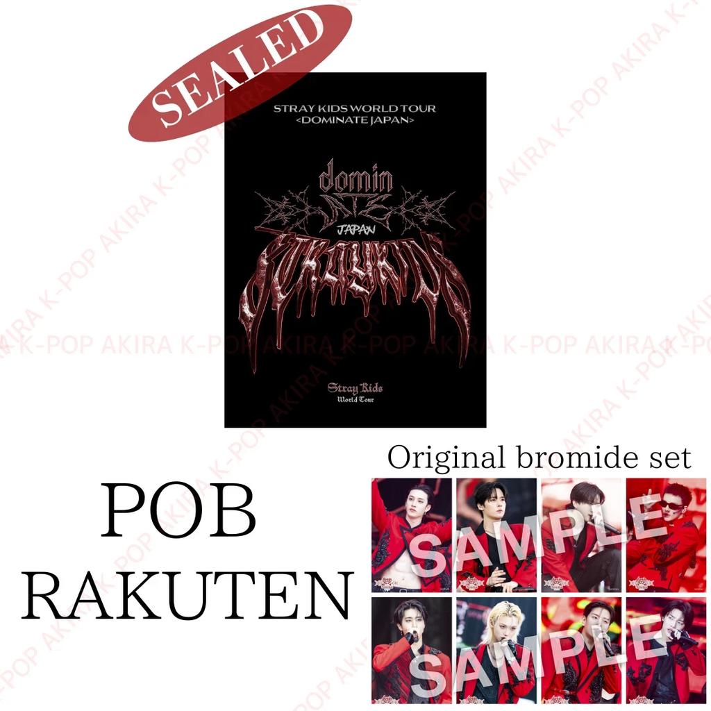 PRE-ORDER Stray Kids World Tour dominATE JAPAN LIVE Blu-ray + JAPAN STORE POB