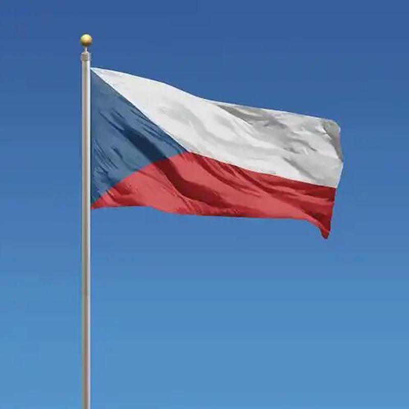 5 шт./лот Флаг Чешской Республики 90x150 см Флаг Чешской Республики оптом