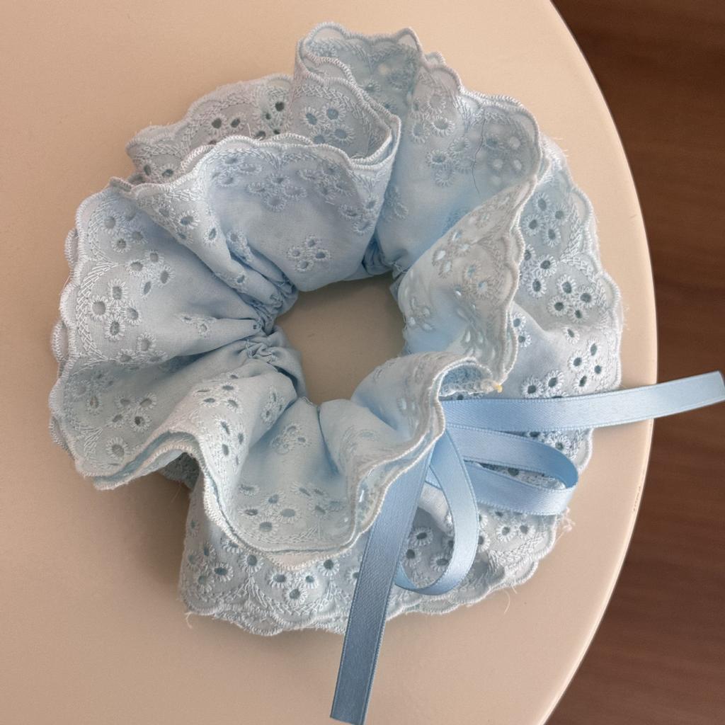 Large Big Elastic Hair Band Accessoires for Girl Women Korean Ties Scrunchies Rubber Designer Ribbon Popular Kpop Sweets Fashion