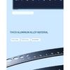 4 In 1 Aluminum Alloy Ruler Stationery Set Aluminum Alloy Multifunctional Combination Ruler Triangle Protractor for Drawing