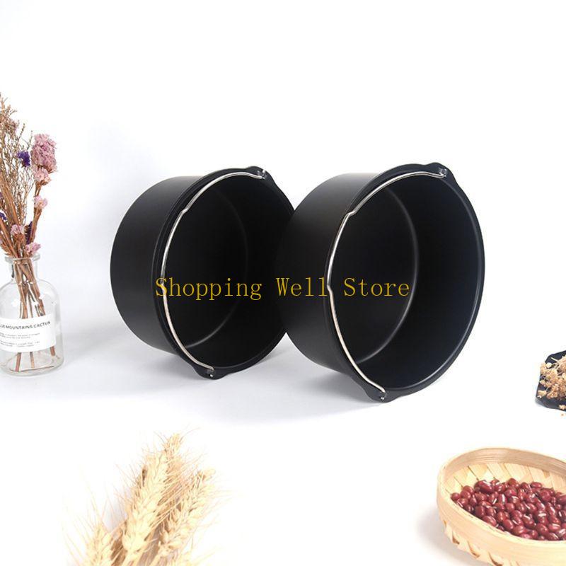 KX4B 6/7/8'' Forma na ne-dort Pečicí plech Pánev Kulatý pekáč Forma na pečení Horkovzdušná fritéza