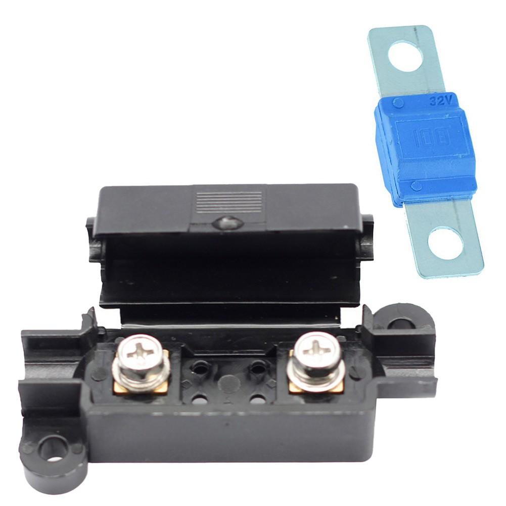 

ABS+мідний тримач запобіжника Midi Кондиціонер Кабель 16мм² 100A blue