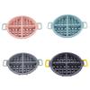 1pc Air fryer silicone waffle mold, foldable, with handle, heat-resistant, household baking tool, cake mold, DIY kitchen tools