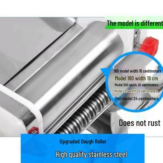 Free Shipping Semi-Automatic Stainless Steel Pasta Maker & Dumpling/Wonton Skin Machine