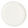 Solid Color Folded Round Plate, Minimalist Ceramic Plate, Household Plate, Vegetable Plate, Restaurant Tableware Plate, Western Plate, Steak Plate.
