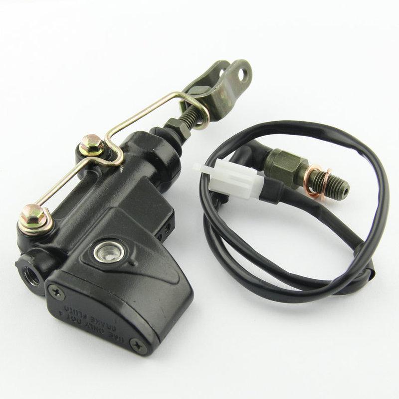 Motorcycle Parts Rear Brake Lever Master Cylinder Hydraulic Pump For Aprilia APR125-2 APR125-2F  APR150-2  Autobike  Accessories