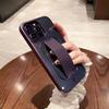 Elastic Wrist Strap Phone Case For Iphone 14 12 11 13 Pro Max Xr X Xs 7 8 Plus Plating Matte Clear Soft Silicone Cover