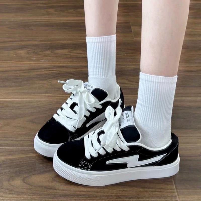 College style retro niche red breadboard shoes women's tide autumn new versatile sports and leisure shoes