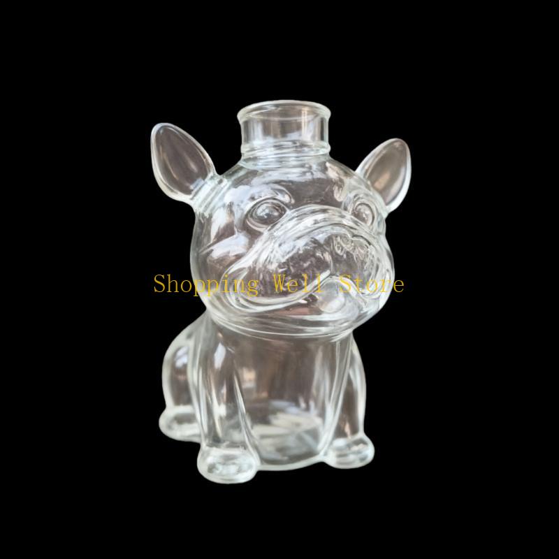KX4B Dog Themed Cookie Jar With Tight Seal Kitchen Pantries Organizers Pet Lover Gift