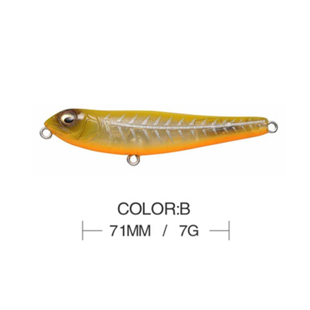 Outdoor Tackle Crankbaits Pencil Baits with Steel ball Minnow Lures Fish Hooks Winter Fishing