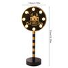 Eid Mubarak Mond Stern Lampe Holz Ornament 2025 Ramadan Kareem Heim Tisch Dekoration LED Licht Laterne Islamische Muslimische Party Geschenk