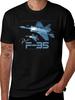F35 Lightning II Stealth Fighter Jet TShirt 100 Cotton ONeck Short Sleeve Summer Casual Mens Tshirt Streetwear