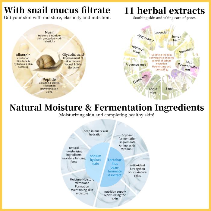 3W Clinic Gel calmant cu mucus de melc 300 ml