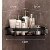 MDNG No-Drill 3-Tier Wall-Mounted Corner Shelf