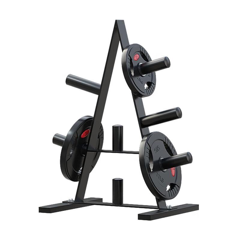 Yimai Triangular Barbell Plate & Dumbbell Storage Rack