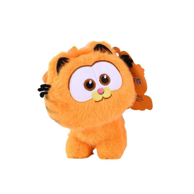 Garfield Standing Position Cat Bag Ornament Plush Keychain Pendant Gift Children