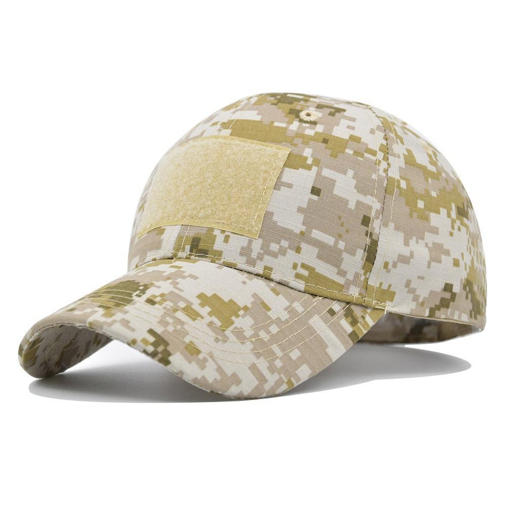 Fashion Camouflage Baseball Cap Men's and Women's Hat Outdoor Sports Sunshade Net Hat Curved Brim Hat Sunscreen Hat