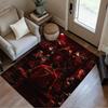 Superhero Action Floor Rug Office Rug Suitable for Bedrooms Dormitory Playrooms Living Rooms Anti-slip Rug Decorate Offices
