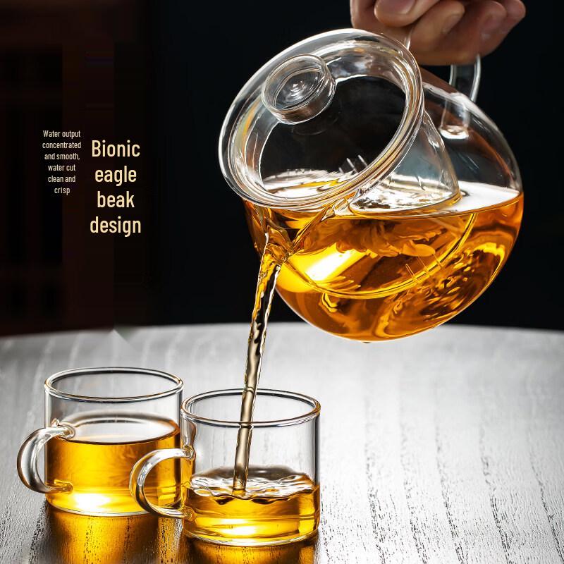 ZISIZ Thickened Glass Teapot