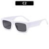 New fashion trendy brand men's and women's sunscreen sunglasses, European and American ins Internet celebrity sunglasses personalized sunglasses