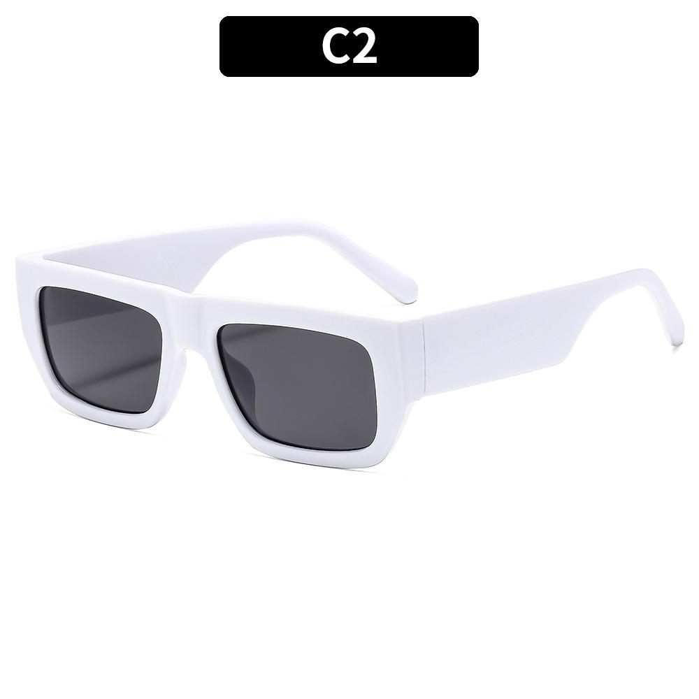 New fashion trendy brand men's and women's sunscreen sunglasses, European and American ins Internet celebrity sunglasses personalized sunglasses