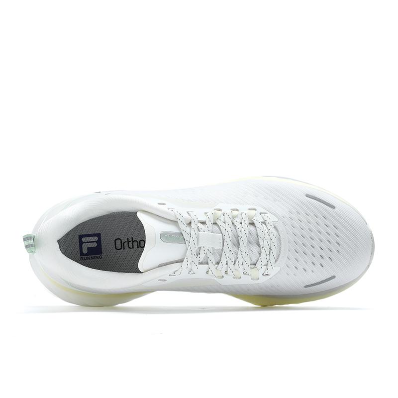 FILA SPD Cheetah 1+ Simple Versatile Fashion Low-Top Running Shoes Women sneaker Bright-White A12W431106FSA