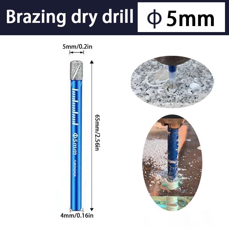

Сухое сверление мраморным сверлом с шестигранным хвостовиком для быстрой смены гранит мрамор плитка керамика