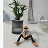 2026*One Piece Anime Figure Toys Luffy Sitting Position Action PVC Figurine Model Collection Statue Doll Birthday Gifts For Kids