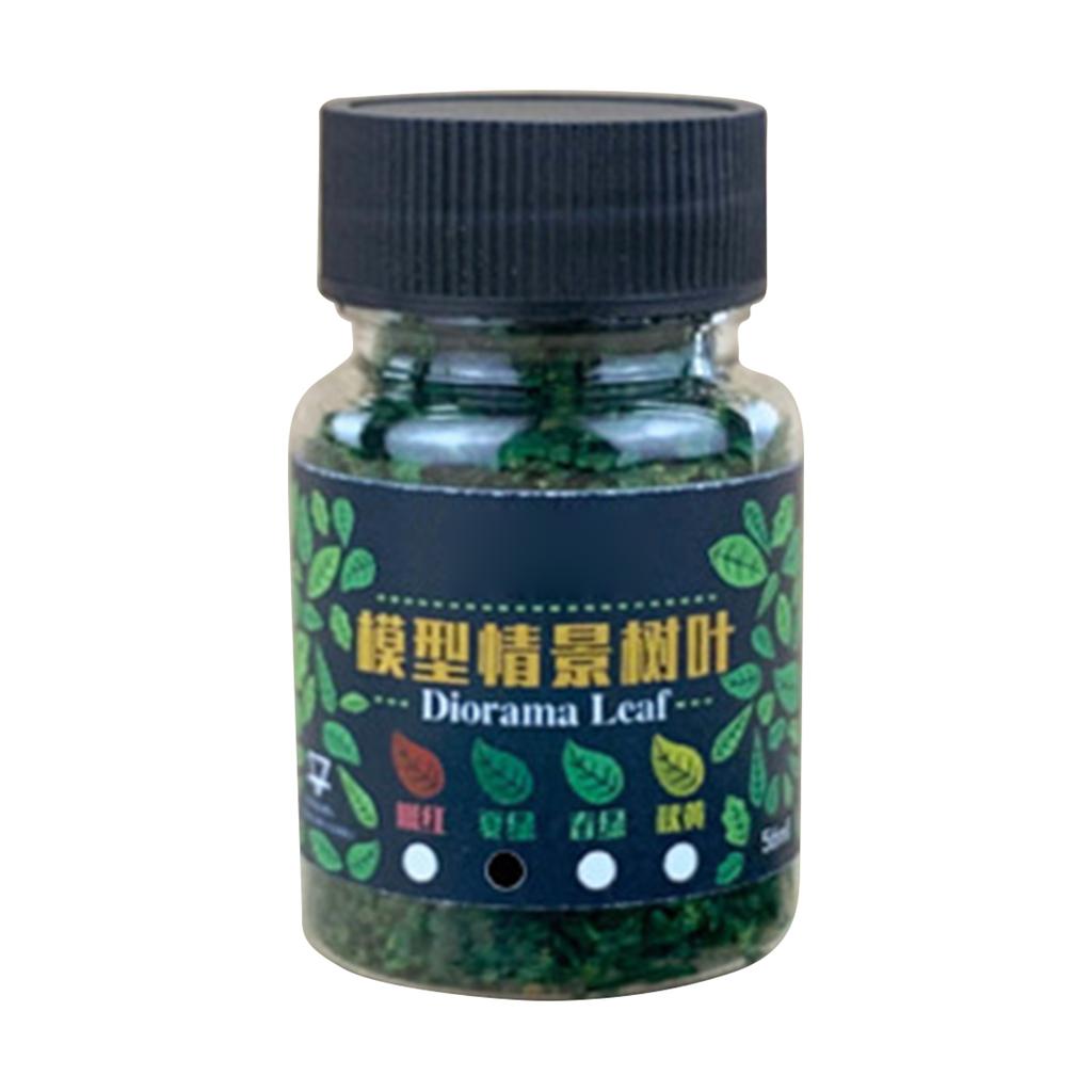 Praktické Miniaturní Seskupení Listů Pevné Pryskyřičné Materiály pro Modelovou Železnici Pískoviště a Zahradní Potřeby Scenérie