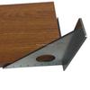 Stainless Steel Woodworking Ruler Square Layout Miter Triangle Rafter 45 Degree 90 Degree Metric Gauge Measuring Gauging Tools