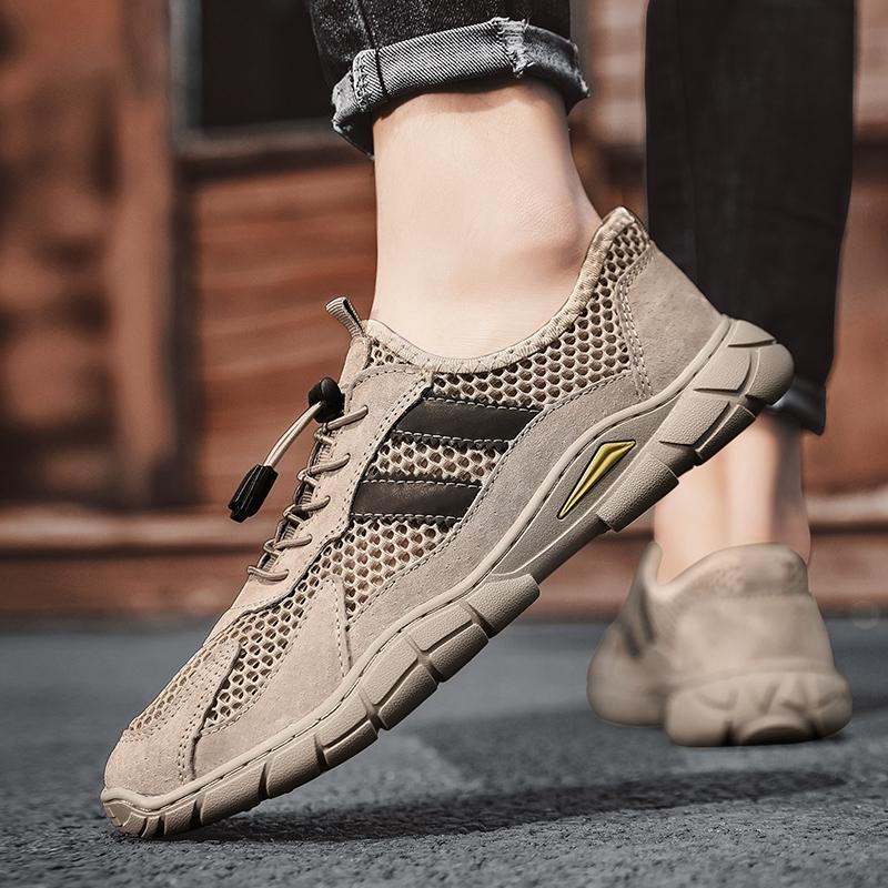 Summer Men Breather Mesh Casual Shoes Men Loafers Comfortable Moccasins Man Flats Shoes
